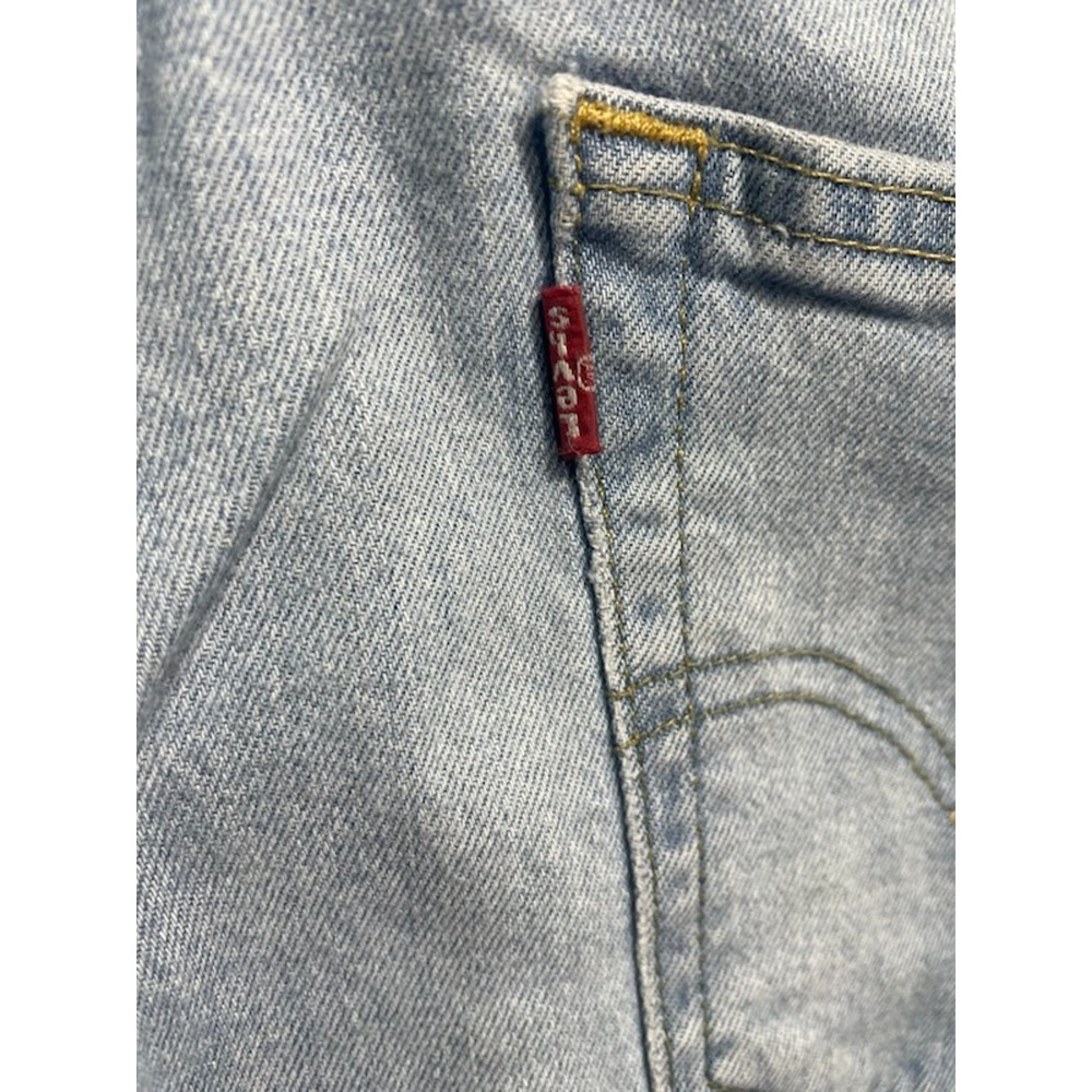 Levis Jeans Mens Size 34 x 30 Blue Denim 511 Slim Fit Straight Mid Rise Stretch - Picture 8 of 14
